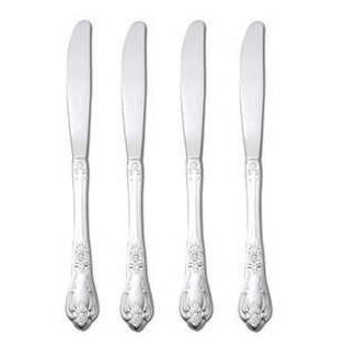 Oneida Vanessa Set of 4 Dinner Knives 18/8 Stainless 9"